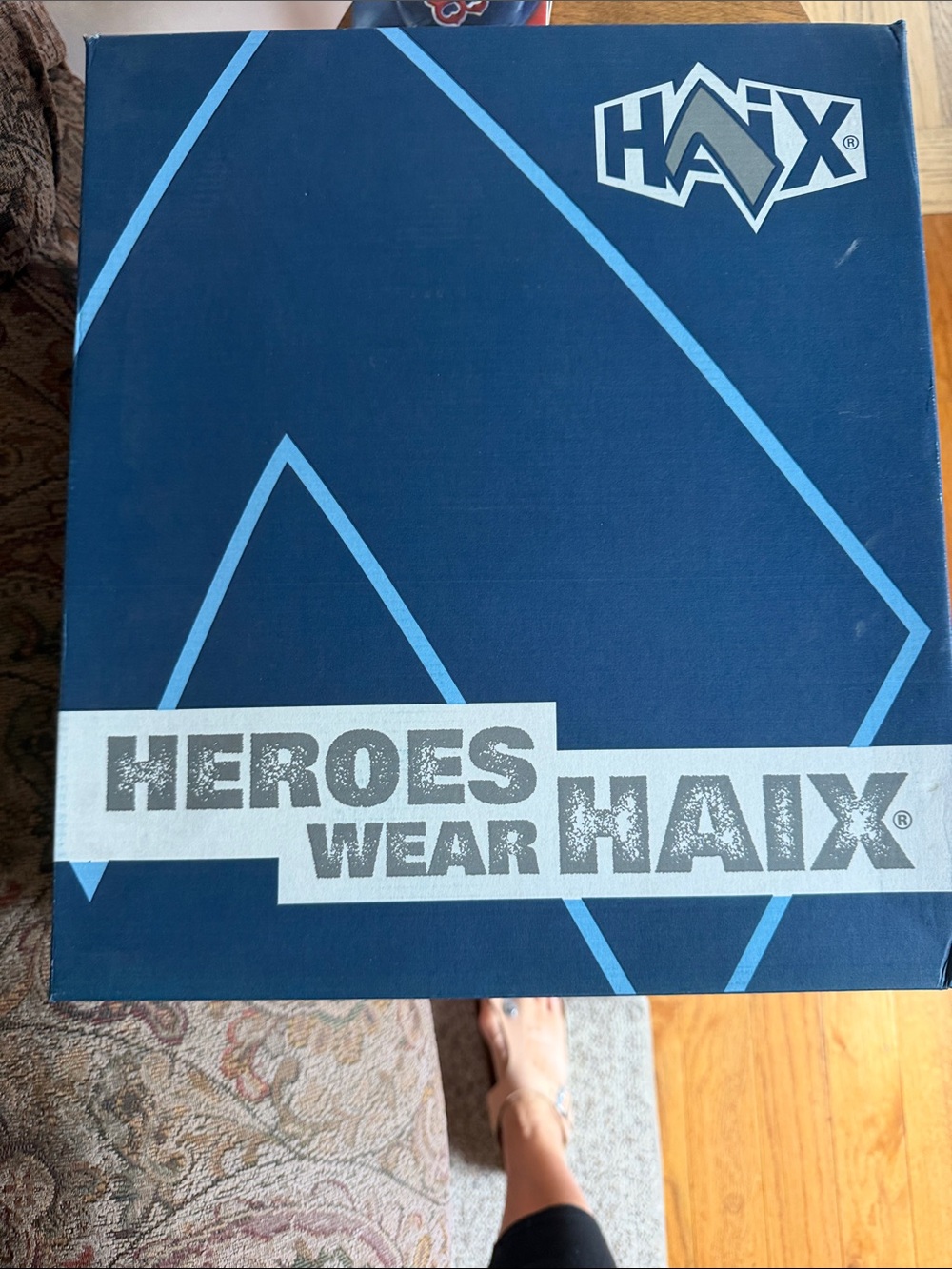 HAIX Men’s Boots Box — Navy Blue